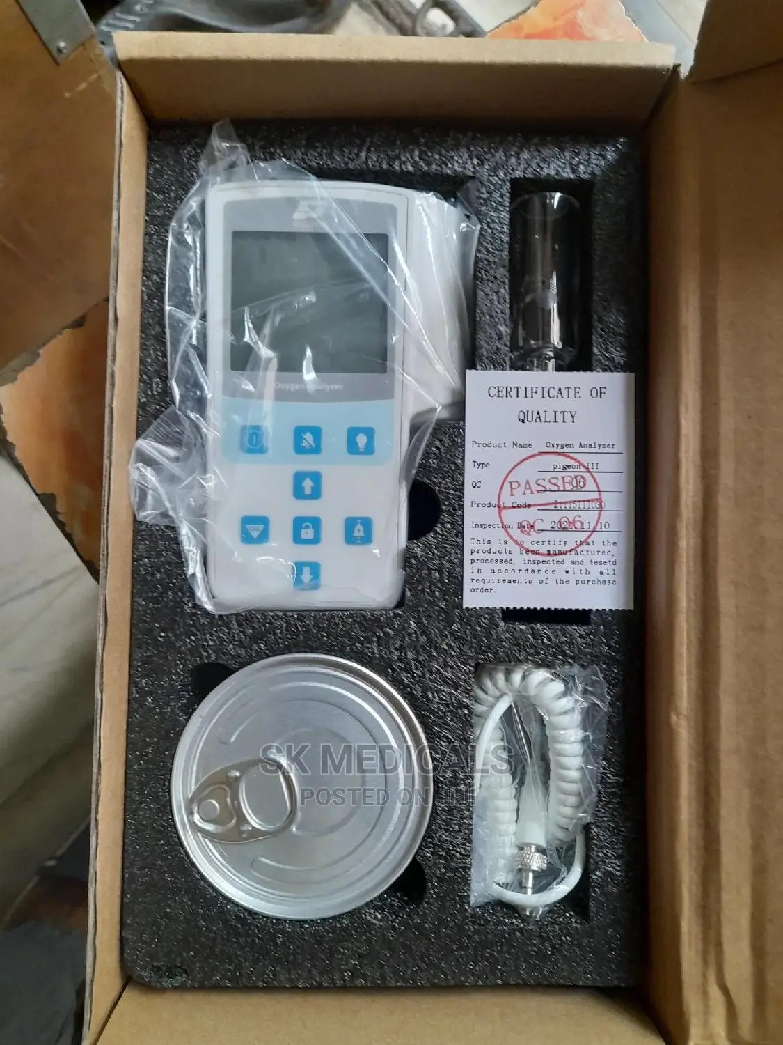 Oxygen Analyser