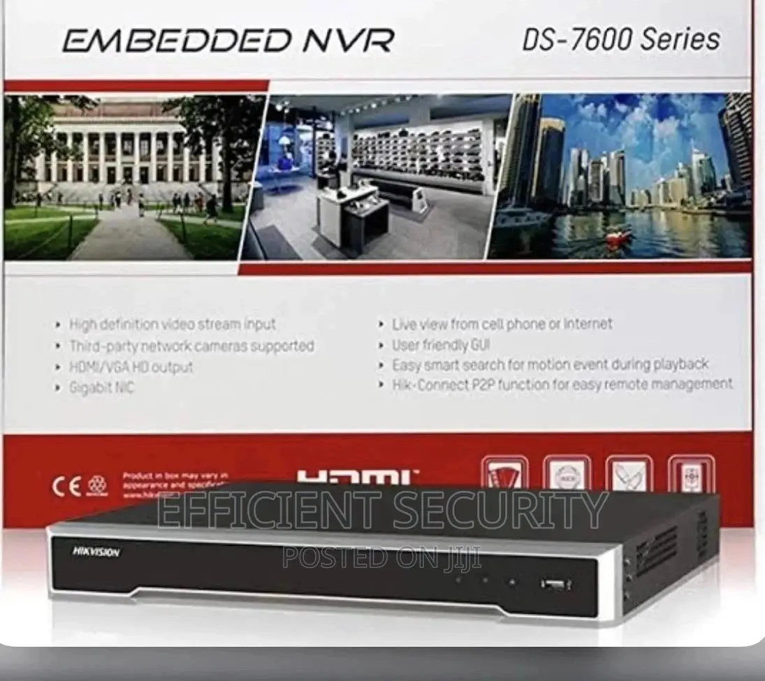 Hikvision 16 Channel NVR All Poe