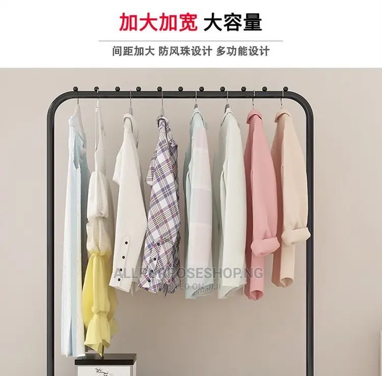 Single Pole Garment Rack