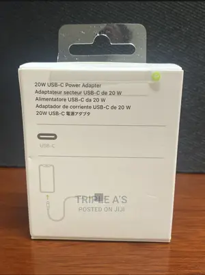 Original Usb-C 20w Power Adapter With Oem Usb-C to Lightning Cable