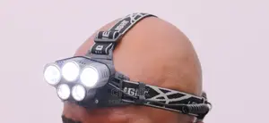 Head Torch Rechargeable, LED Headlamp