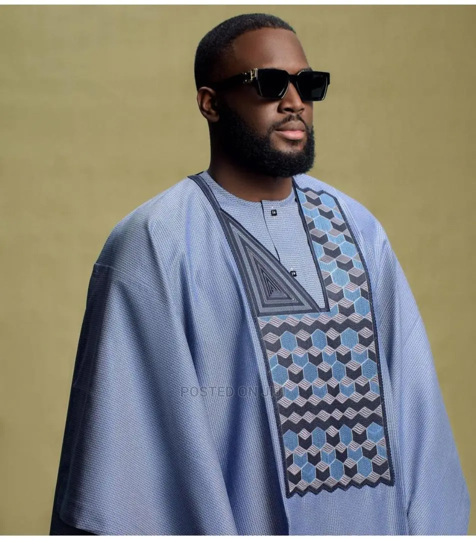 Men Agbada Monogram