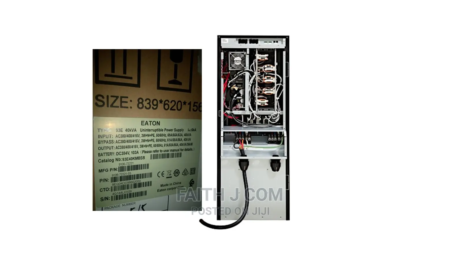 9eg04gg03001003 Eaton 93E 40kva UPS