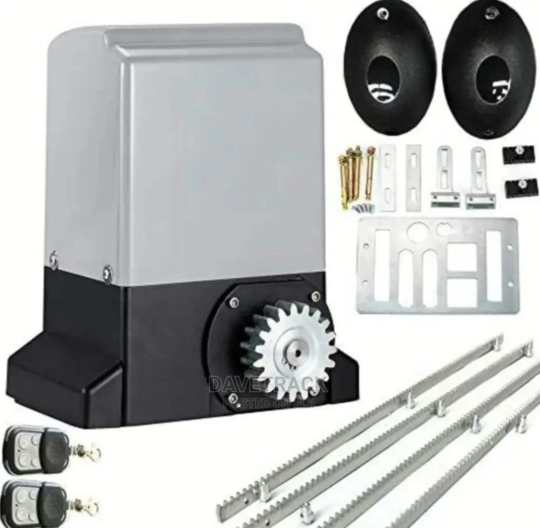 Automatic Sliding Gate Opener With Battery and Full Kit