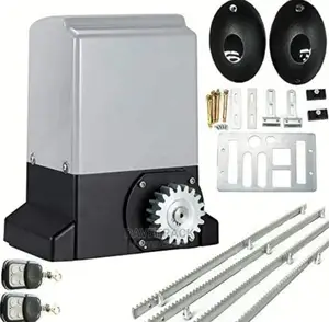 Automatic Sliding Gate Opener With Battery and Full Kit