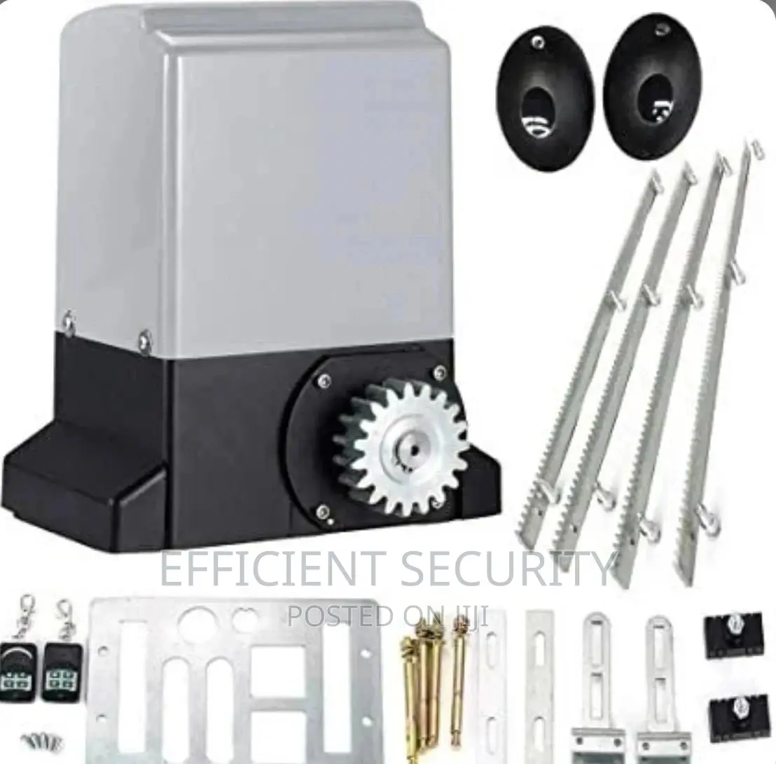 Gate Operator Opener Machine With Battery and 4pcs Racks