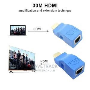 Hdmi Extender 30m Cat5e/Cat6 Ethernet Cable Hdmi Transmitter