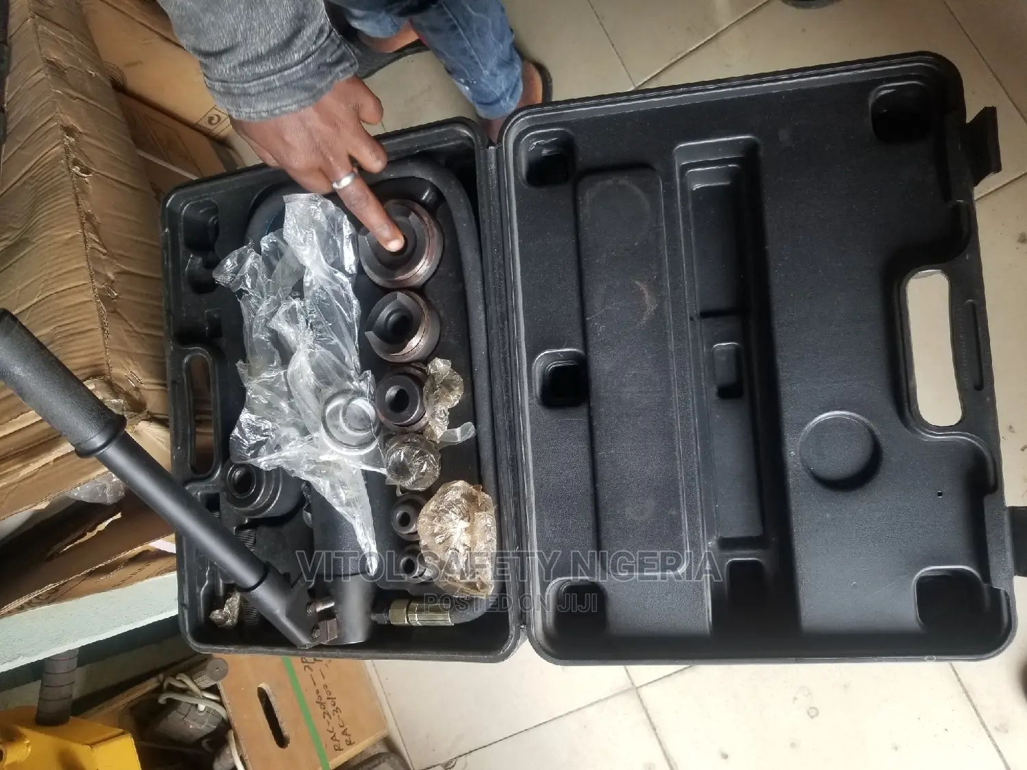 Hydraulic Punch Driver Set, Hole Punch, Splitting Stamp