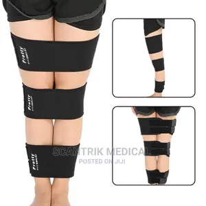 Portable Adjustable Leg Correction Brace Belt Knock