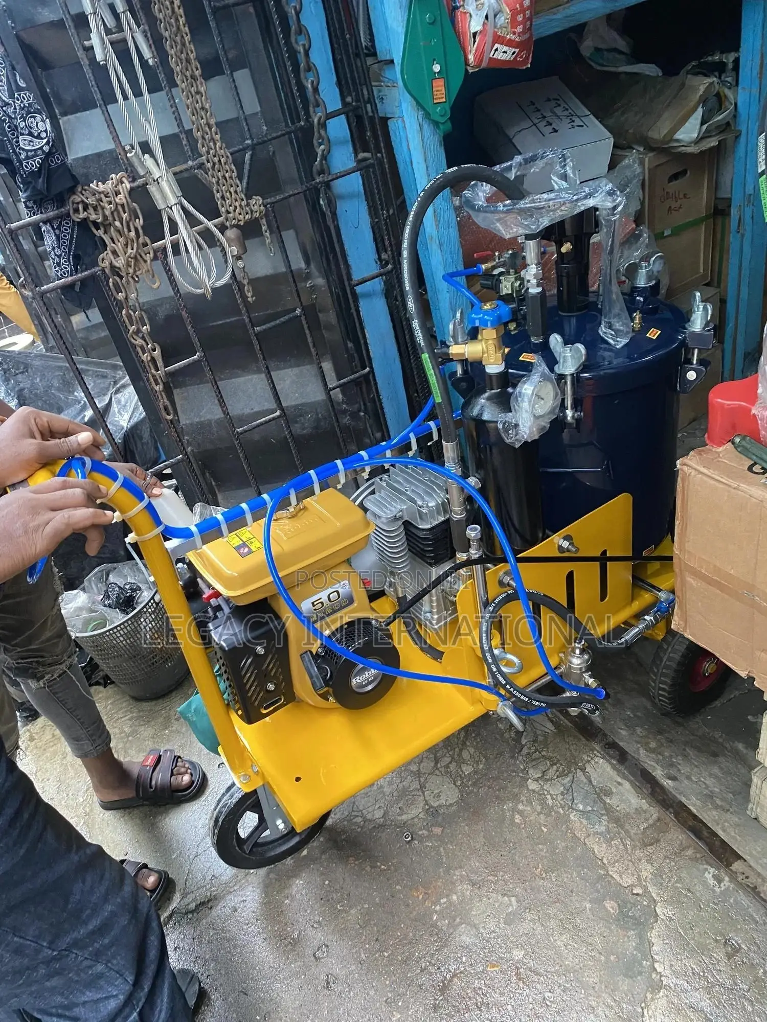 Road Marker Machine