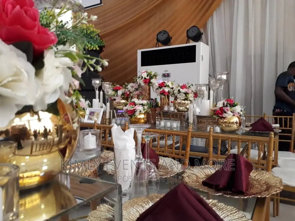 Luxury Event Decor, Gold Package