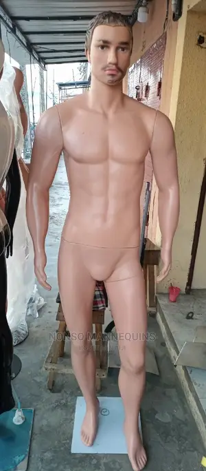 Full Male Plastic Mannequin With Huge Body