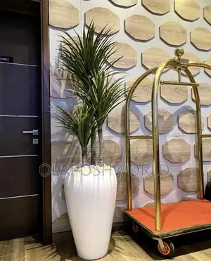 Standing Flower Pot With Flower