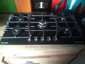 5 Burners Gas Hob (Glass) Phiima