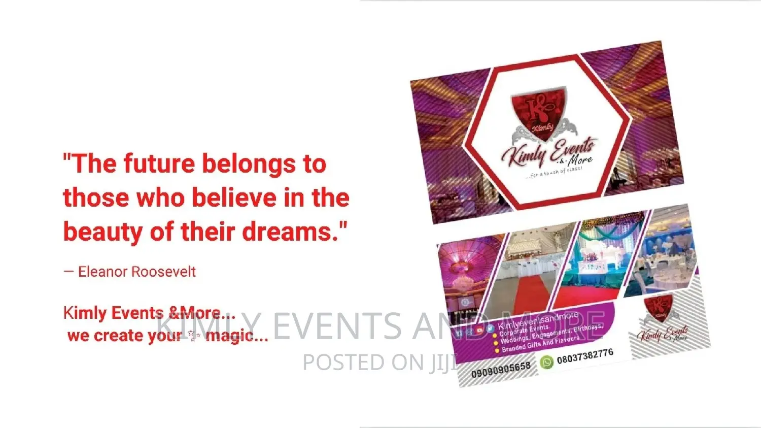 Luxury Event Decor, Gold Package