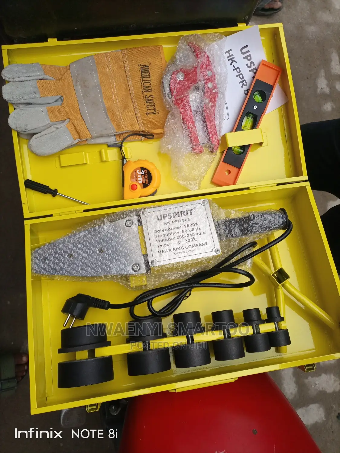 63mm Upspirit Pipe Welding Machine (PPR)