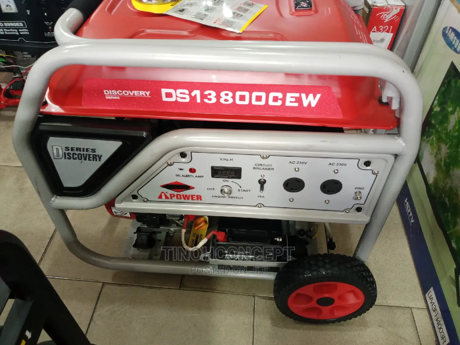 Ipower Generator Ds13800cew 10kva