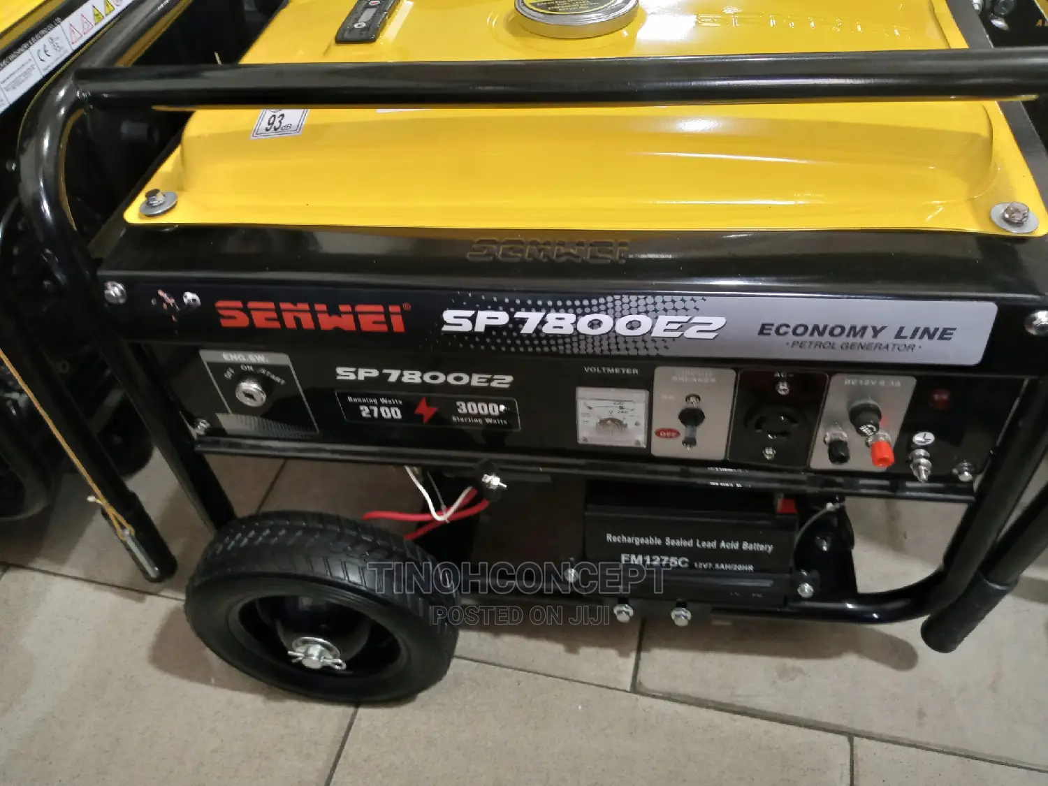 Senwei Generator Sp7800e2 3kva
