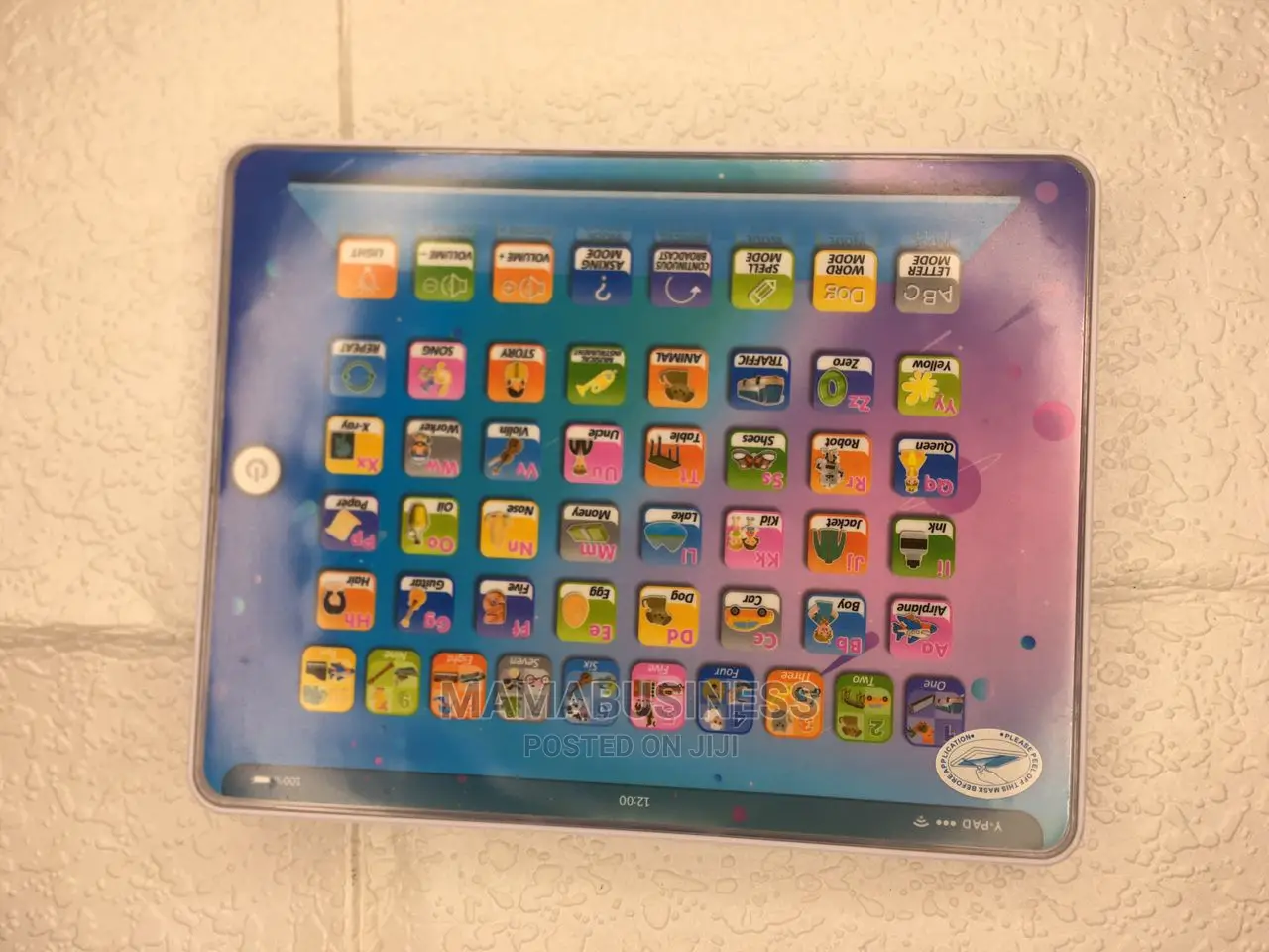 Y-Pad English Alphabet Learning Tablet