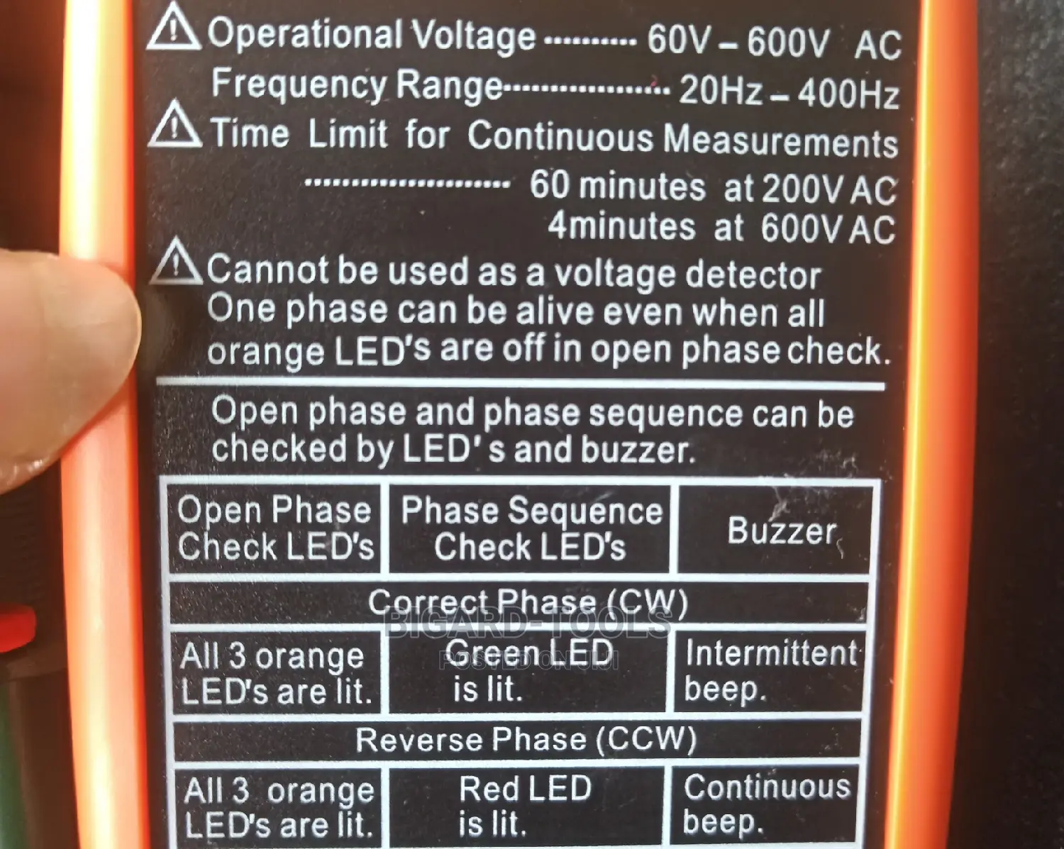 3phase Tester