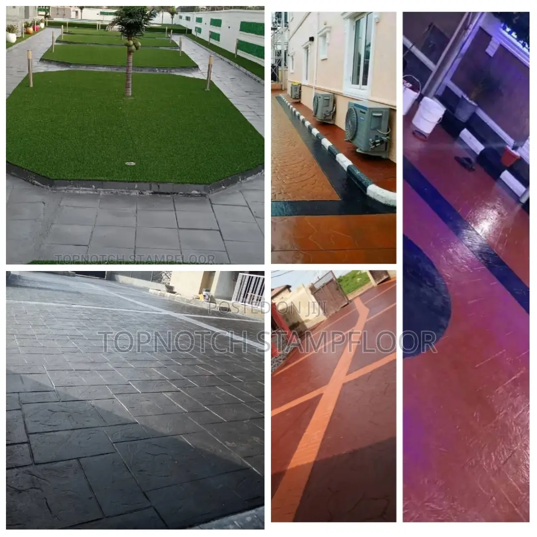 Excellent Concrete Floor Design Service