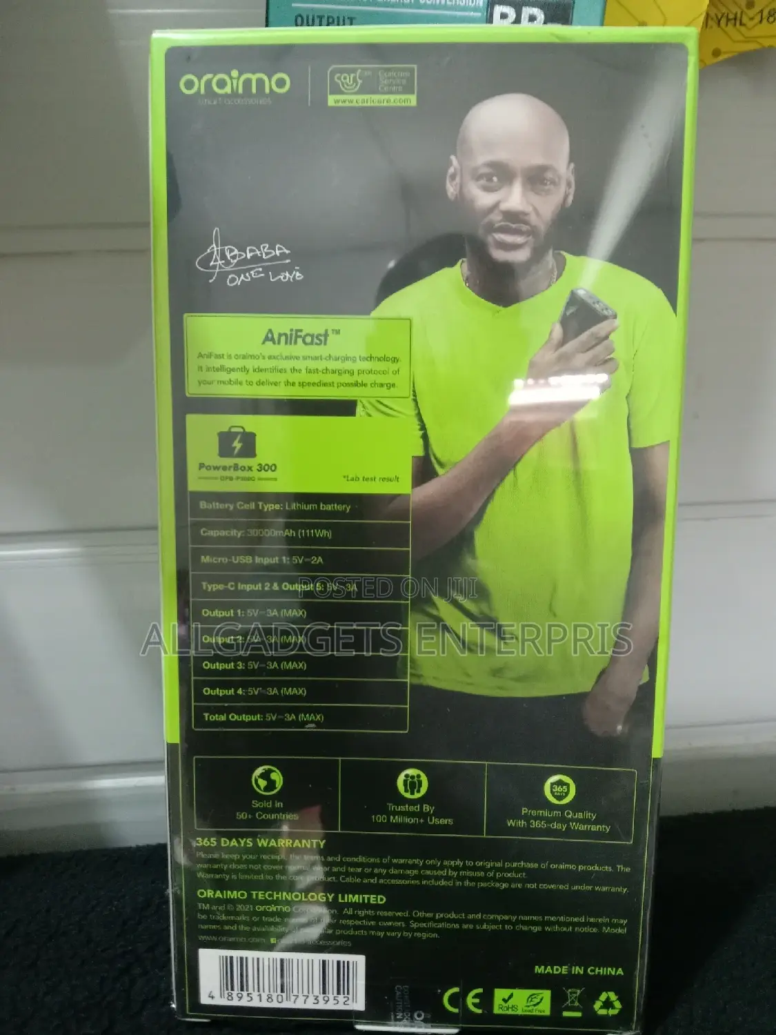 Oraimo 30000mah Power Bank