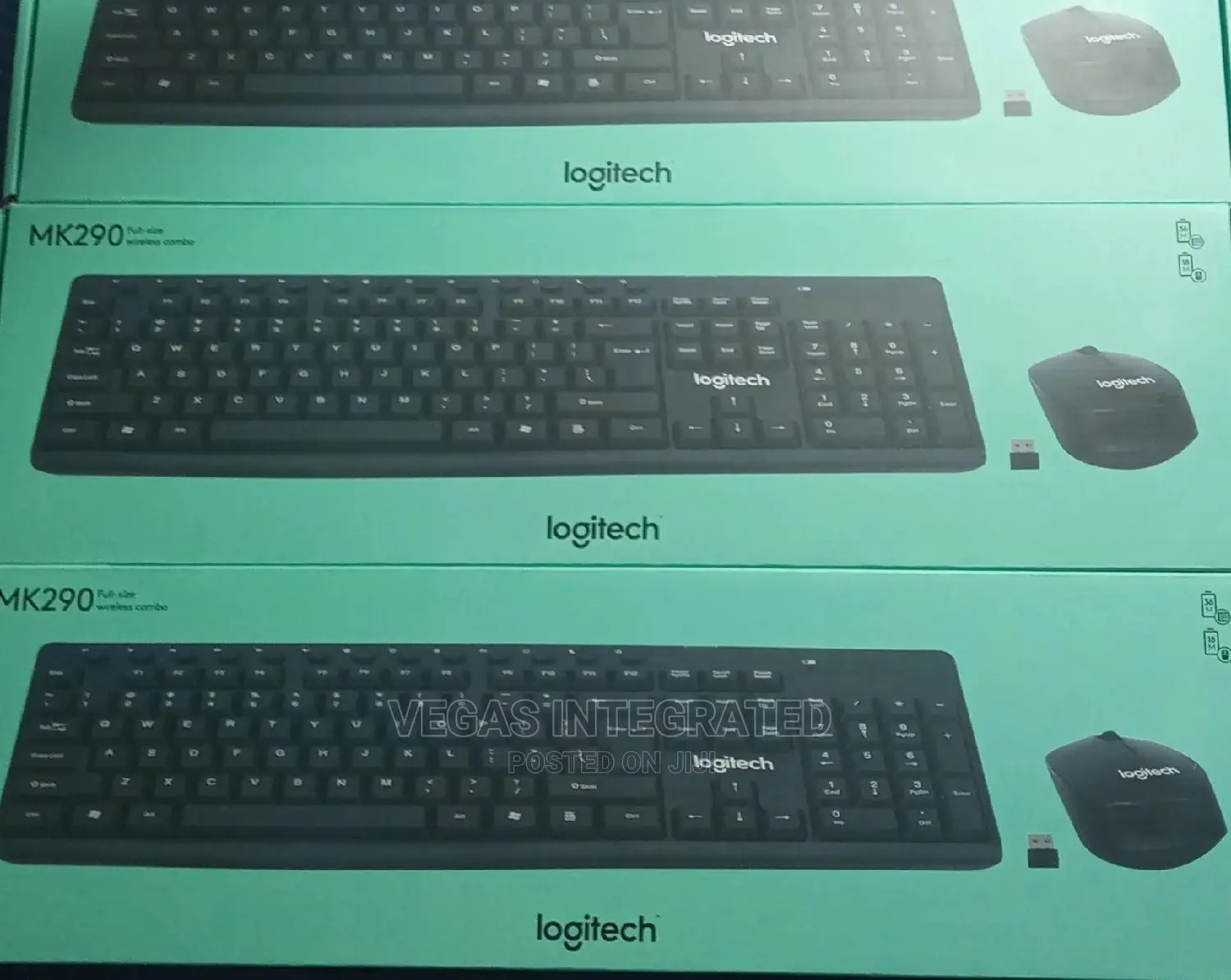 Wireless Keyboard And Mouse" Mk290"