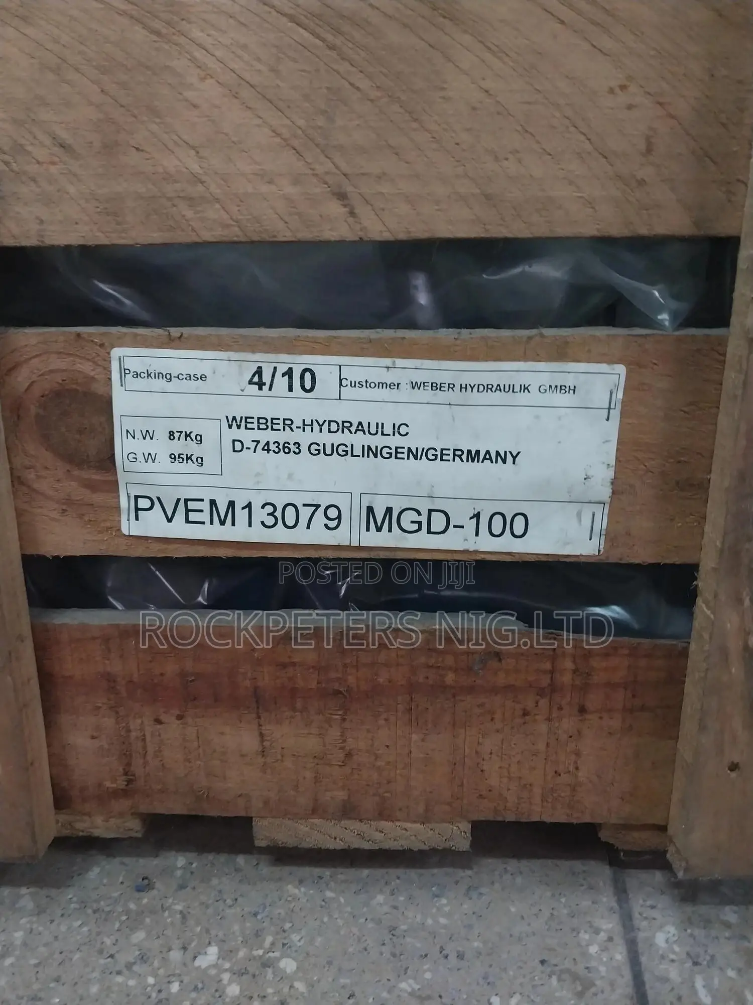 100ton Webber Hydraulik Jack