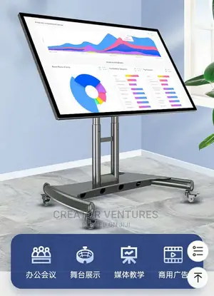 TV Stand Trolley, for LCD, LED, Monitor,Projector,Adjustable
