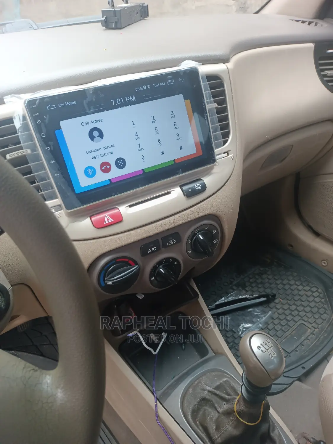 Kia Rio Android Screen