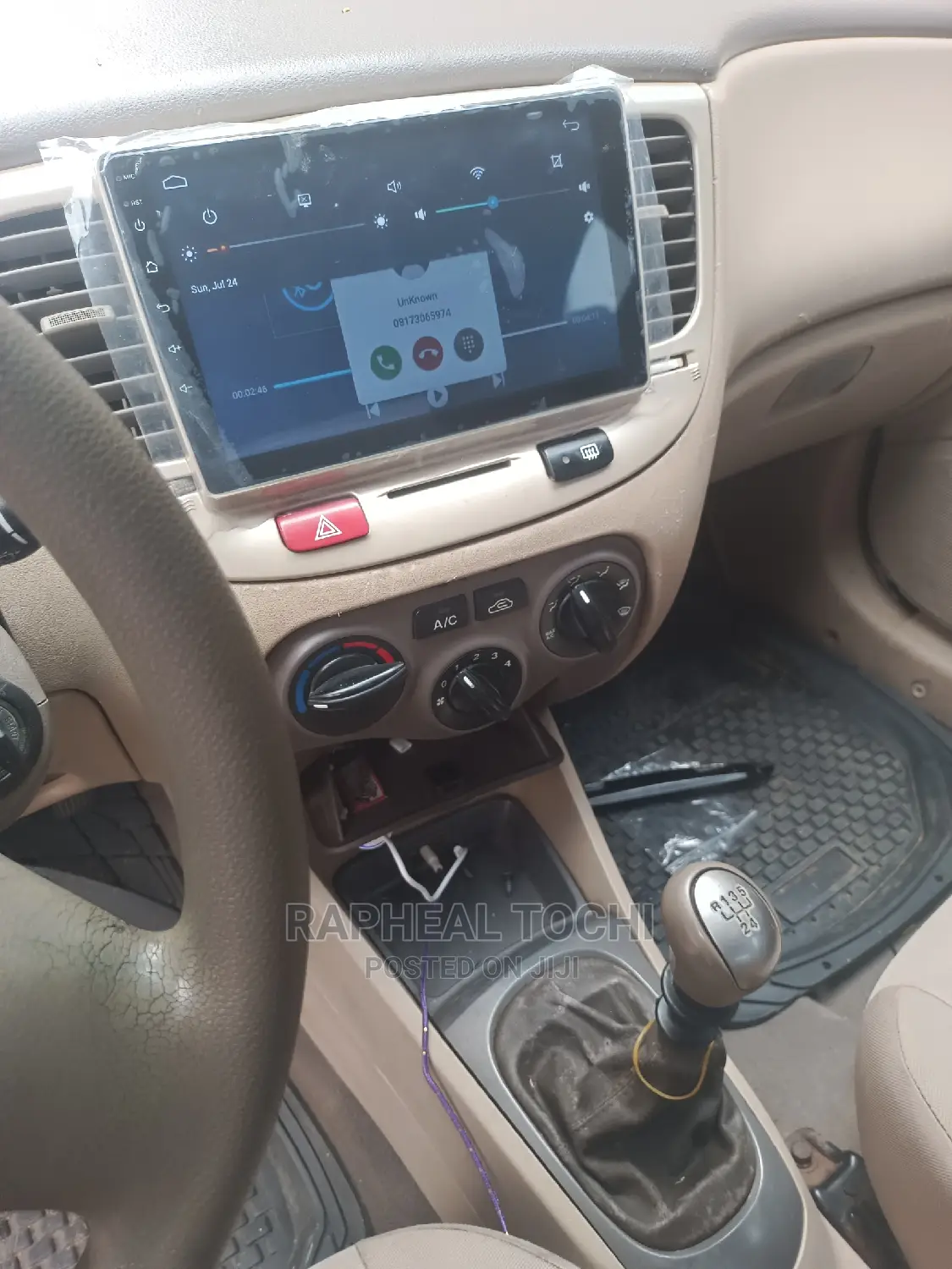 Kia Rio Android Screen