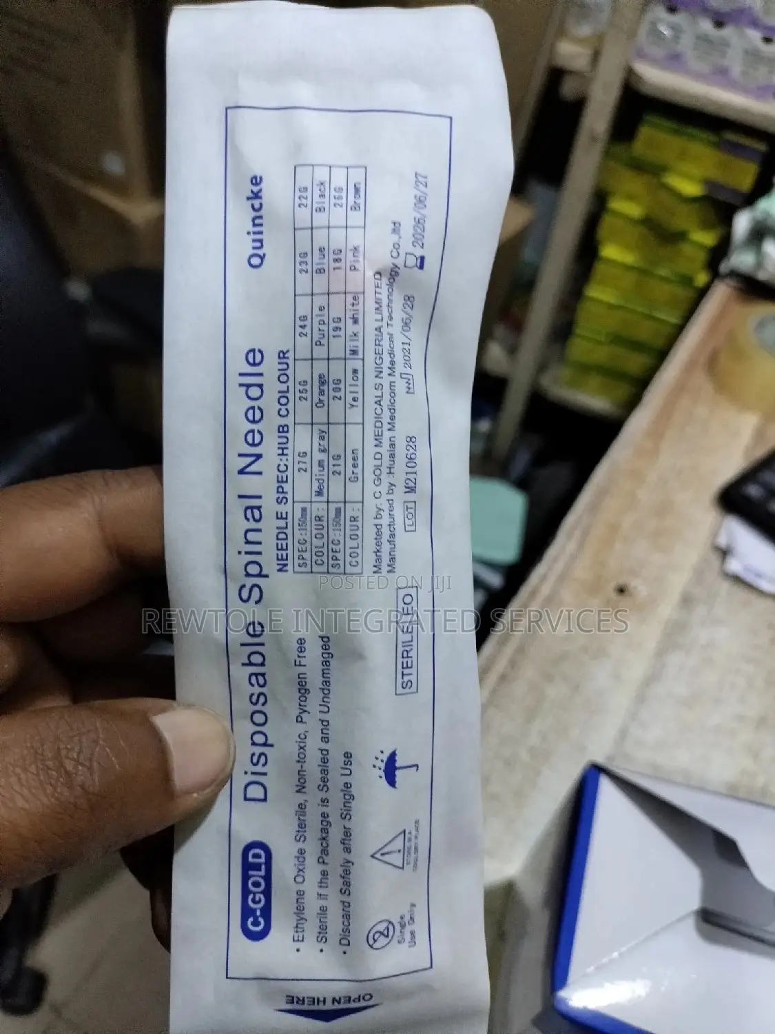 Disposable Spinal Needle