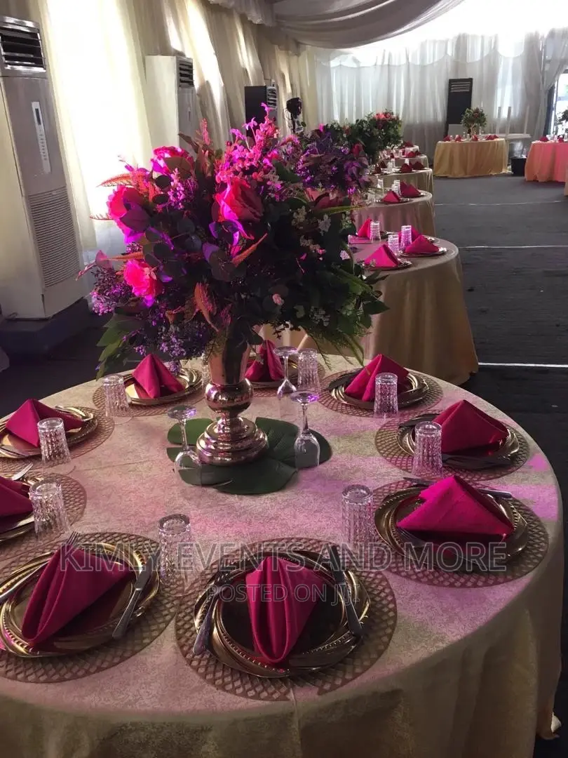 Luxury Event Decor, Gold Package