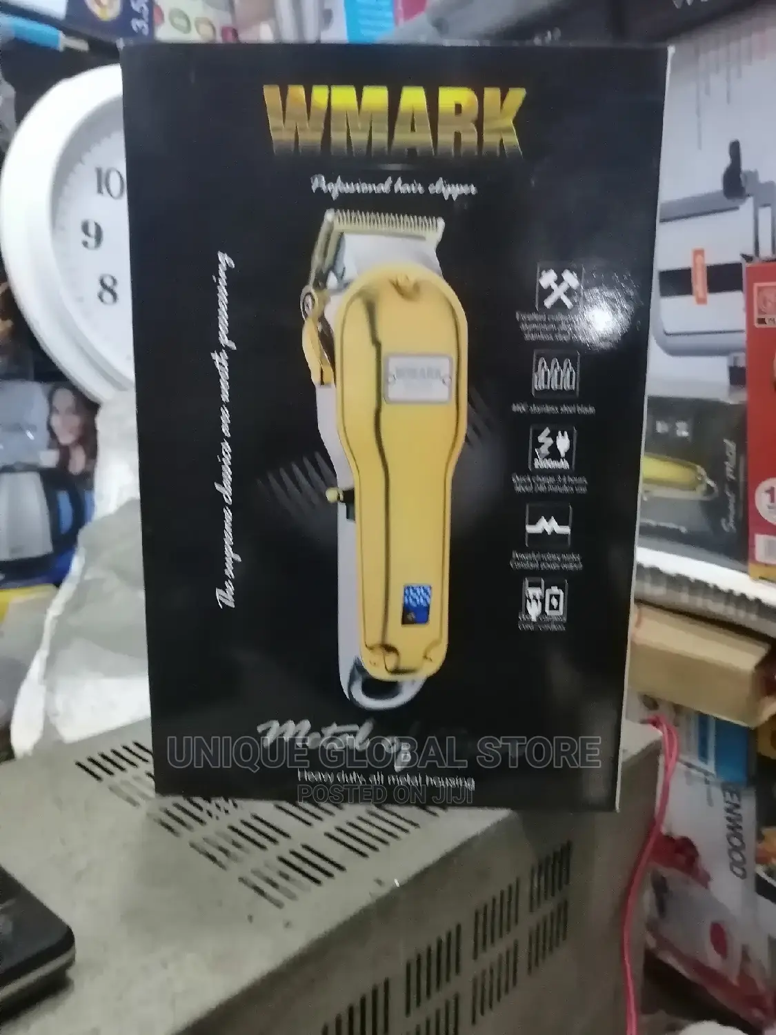Wmark Gold Rechargeable Hair Clipper