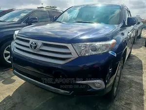 Toyota Highlander Limited 2012 Blue