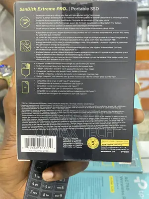 Sandisk 2TB 2000mb/S Extreme PRO Portable SSD