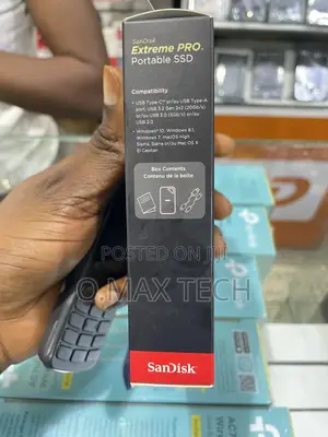 Sandisk 2TB 2000mb/S Extreme PRO Portable SSD