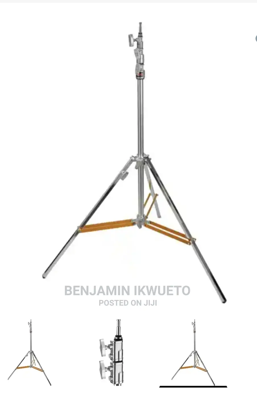 Silver Light Tripod