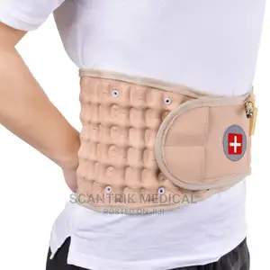Adjustable Lower Back Traction Support Belt