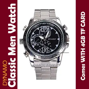 Stainless Steel Mens Classic Wristwatch