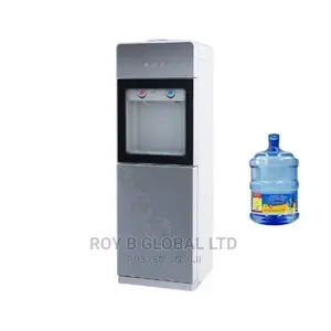 Polystar Water Dispenser With Freezer + Free Water