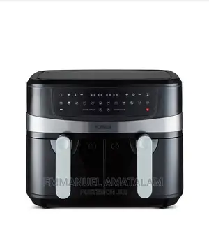 Tower T17088 Vortx 9L Dual Basket Air Fryer With 10 One Touc