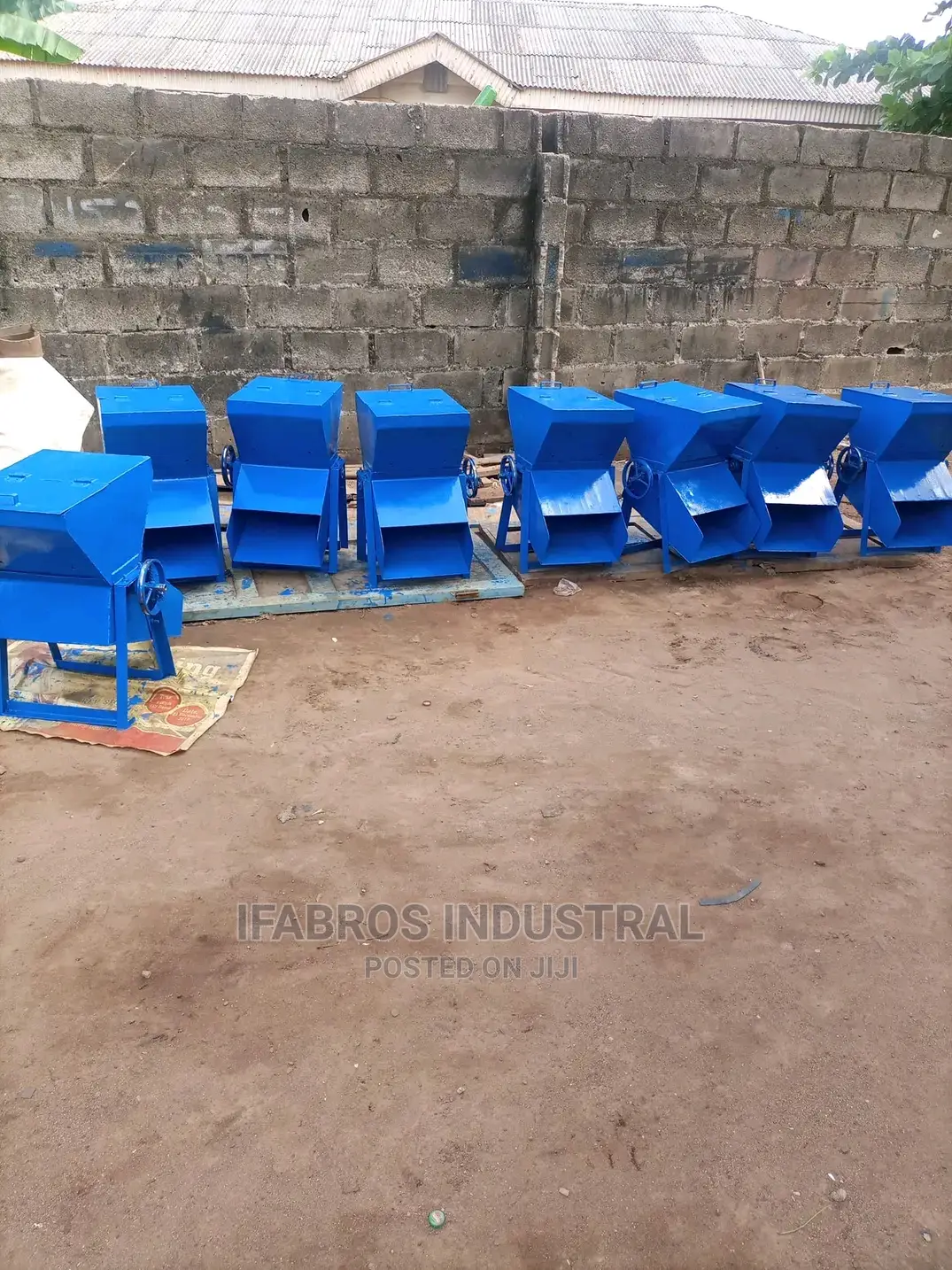 Grinder Complete With 5hp Motor and Base