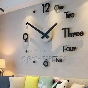 3D Wall Clock