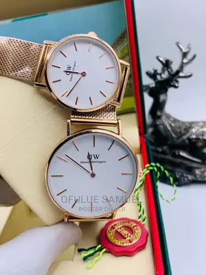 Couples Non Tarnished Wristwatch