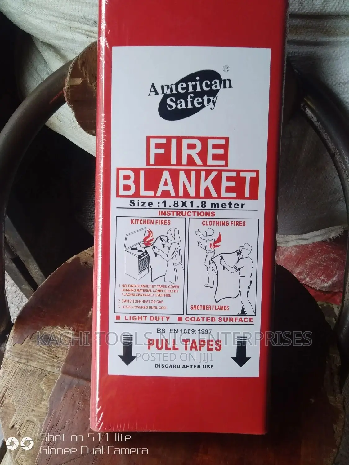 6x6 Fire Blanket
