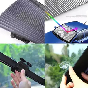 Retractable Car Sun Shade With UV Protection