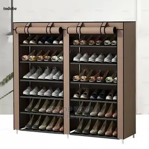 Durable Shoe Rack With Cover