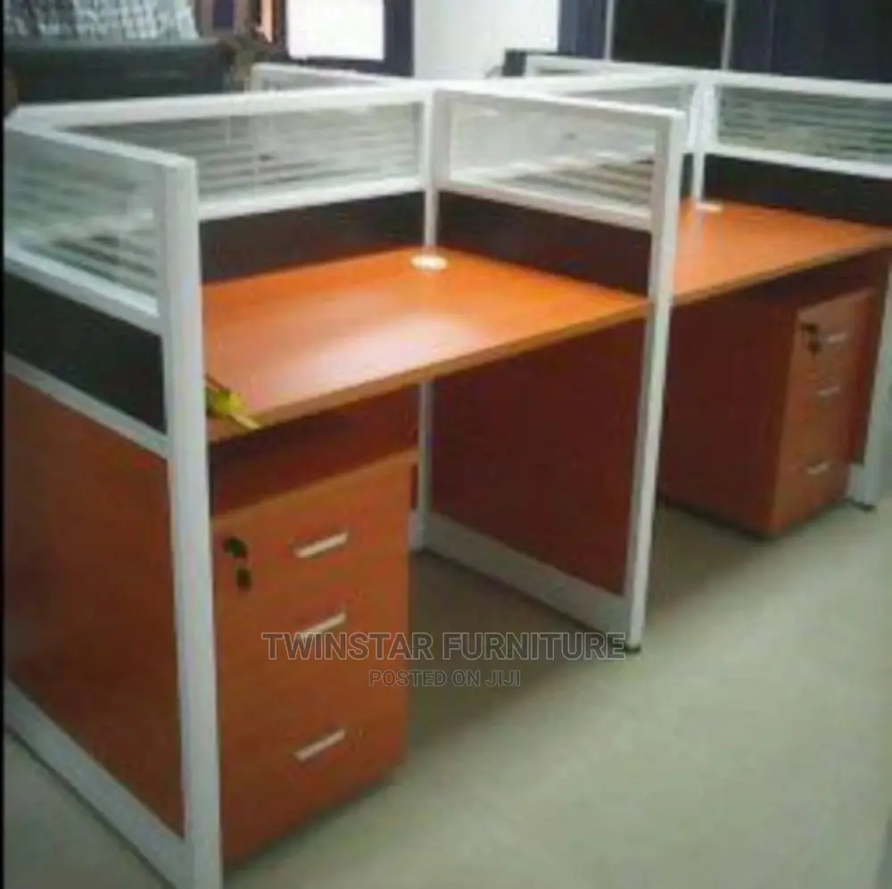 New Modern Double Workstation Office Table