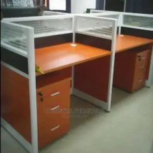 New Modern Double Workstation Office Table